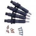 Fridayparts 4 Pcs Fuel Injector Compatible For Cummins Engine 4b3 4bta3 9 Isb Qsb Replacement