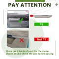 Ecotric Front Door Armrest Pads Left Gray Compatible With 1988-1994 Chevrolet Gmc C K Series C1500 C2500 C3500 K1500 K2500
