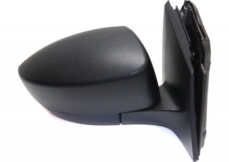 Kool Vue Mirror For 2012-2014 Ford Focus Passenger Side Manual Folding Textured Black With Blind Spot Glass Power