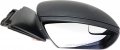 Kool Vue Mirror For 2012-2014 Ford Focus Passenger Side Manual Folding Textured Black With Blind Spot Glass Power
