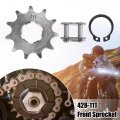 Uxcell 1 Set 428 11t 20mm Motorcycle Front Engine Sprocket For 50cc 70cc 90cc 110cc 125cc Dirt Pit Bike Mini Atv