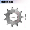 Uxcell 1 Set 428 11t 20mm Motorcycle Front Engine Sprocket For 50cc 70cc 90cc 110cc 125cc Dirt Pit Bike Mini Atv