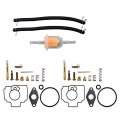 New Carburetor Rebuild Kit Fit For John Deere Mower 345 425 445 Fd620 Fd620d Carb Mia11386 Mia12362 Am118872