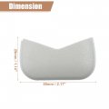 X Autohaux 2pcs Gray Plastic Sun Visor Bolt Cover Makeup Mirror No 96420-3ja0a For Nissan Maxima 2016-2020 Murano 2015-2020