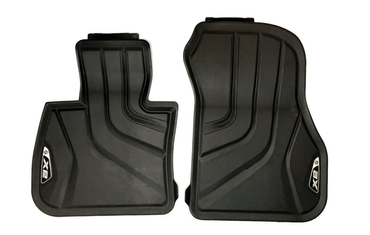 All Weather Floor Mats For F39 X2 Set Of 2 Front Part Number 51472452201 Black