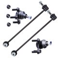 Front Lower Ball Joint And Sway Bar End Link Kit K80662 K80663 K80478 For Audi A3 2006 2013 Vw Jetta Golf Passat Tiguan Eos 