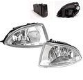 Honda Civic Dx Ex Gx Hx 2 4dr Bumper Driving Chrome Fog Lights Lamp Switch 