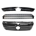 Front Bumper Upper Lower Grille Fog Light Bezel Cover For Volkswagen Passat 2012-2015 561853651coqe 561853665e 