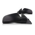 Power Door Mirror Pair For Chevy Malibu 2008 To 2012 Ls Model Non Heated Textured Black Replaces 25853517 25853516 Gm1320343 