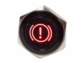 Alpinetech Plb16ms 16mm 5 8 12v Led Metal Signal Indicator Pilot Dash Light Handbrake Warning 