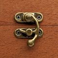 Decorative Swing Latch Brass