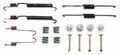 H17366 Professional Grade Drum Brake Hardware Kit For Truck Van Suv Silver Metal Machined Finish 