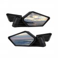 Skttants Maverick X3 Side View Mirrors Adjustment Break-away Racing Style For 2017-2023 Can Am Turbo Xdc Xds Xrs Rr R Max Sport 