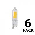 Feit Electric Bp35g9 830 Led 6 35-watt Eq Dm G9 Base T4 Specialty Led Light Bulb 6-pack