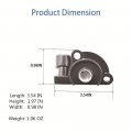 Tps Throttle Position Sensor Replacement For Utv 400 500 700 800 1000