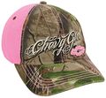 Chevy Girl Camouflage Hat Pink 