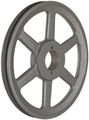 Tb Woods Ak94 Fhp Qt Bushed V-belt Sheave A Belt Section 1 Groove Bushing Required Cast Iron 9 25 Od 2710 Max Rpm 