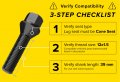 10pcs Extended Lug Bolts 12x1 5 39mm Shank Not Oem Length Cone Seat Compatible With Bmw 128i 135i 318i 320i 325i 328i 335i M3