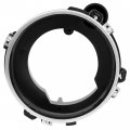 Kuafu Left Headlight Bulb Bracket Bucket Compatible With 1997-2006 Jeep Wrangler Replacement For 110383 Black Plastic Pp