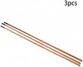 Bettomshin Copper Coated Gouging Carbon 5x355mm Rods Copperclad Electrodes 3pcs