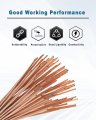 Bettomshin Copper Coated Gouging Carbon 5x355mm Rods Copperclad Electrodes 3pcs