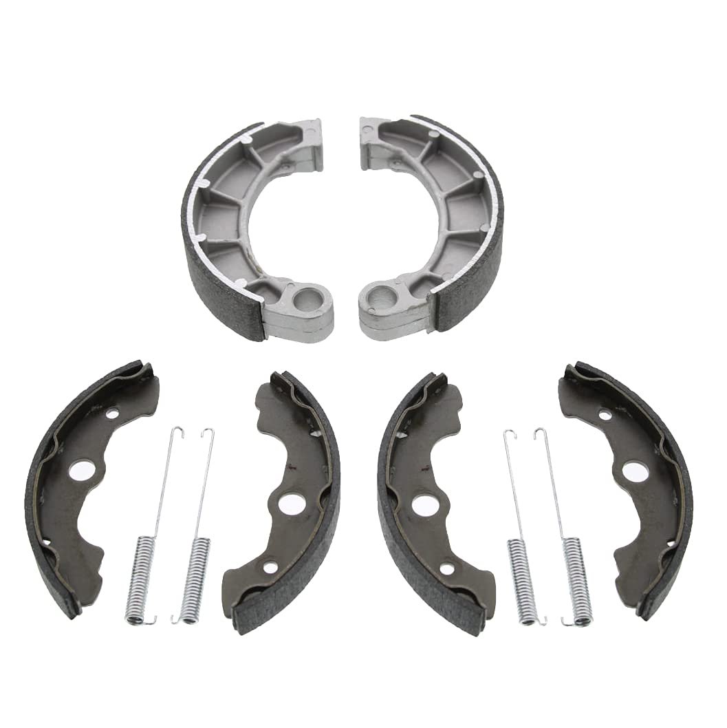 Front And Rear Brake Shoes For Honda Rancher 350 Trx350te Trx350 Es 2000 Semi Metallic Compound Shoe Set