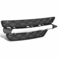 Non Amg Package Mb1039126 Front Fog Light Bezel For Mercedes-benz C250 C300 C350 2012-2014 Passenger Right Side Smooth Black 