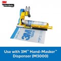 3m Hand Masker Advanced Masking Film 8 Rolls 48 In X 180 Ft Static Cling Keeps Place Prevents Liquids From Bleeding Through