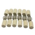 Wool Felt Mounted Points Cylindrical Abrasive Wheel For Metal And Nonmetal Polishing 3mm Shank Head Dia 10mm 