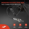 A-premium O2 Oxygen Sensor Compatible With Audi S4 S5 2014 3 0l Upstream Left Downstream Right 2-pc Set