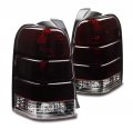 Tail Brake Lights Rear Lamps Red Smoke For 2001-2007 Ford Escape Xls Xlt 