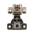 Salice Silver-tone Metal 1 25-inch Overlay 106-degree Soft-close Screw-on Face Frame Hinges Pack Of 5 