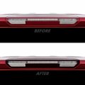 Slickmod Precut Vinyl Smoke Tint For 2019-2023 Chevy Silverado Third Brake Light 20 Dark 2 Cutout 