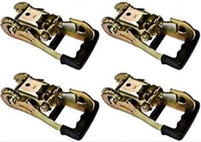 Ba Products 38-82-x4 Set Of 4 Gradual Release Ratchets With Snap Hook For Wheel Lift L Arm
