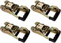 Ba Products 38-82-x4 Set Of 4 Gradual Release Ratchets With Snap Hook For Wheel Lift L Arm 