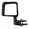 Door Mirror Driver Side For Jeep Wrangler 2007 2008 2009 2010 Manual Swing Away Type Full And Half Doors Replacement Ch1320271 