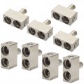 8pcs Car Audio Power Ground Dual 1 0 Gauge To Offset Amp Input Reducers 