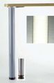 28 Thicker Office Height 3-1 8 Diameter Table Leg Flat Black 