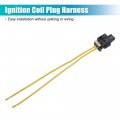Uxcell 2pcs Fog Light Daytime Running Harness Connector For Mercedes Benz 2008-2019 2pin
