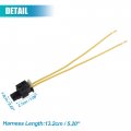 Uxcell 2pcs Fog Light Daytime Running Harness Connector For Mercedes Benz 2008-2019 2pin