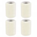 Uxcell Paint Roller Cover 3 Inch X 1 4 Nap Mini Wool Brush For Household Wall Painting Treatment 4pcs 