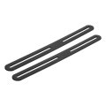 2pcs Adjustable Flat Mending Plate Support With Slot 11 02 X 0 94 Inch Stainless Steel Slotted Straight Brace Brackets For 