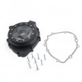 Smt Moto- Motorcycle Black Left Engine Stator Cover See Through For 2003-2006 Cbr 600rr W Gasket
