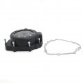 Smt Moto- Motorcycle Black Left Engine Stator Cover See Through For 2003-2006 Cbr 600rr W Gasket