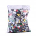 Qiilu 1000pcs Universal Bumper Fender Trim Panel Shield Engine Cover Retainer Fastener Rivet Push Clips 30 Types