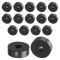 16pcs Rubber Spacers 30mm Od 8mm Id 10mm Height Round Anti Vibration Spacer Bushing Grommets Thick Washers For Home Car 
