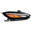 Right Headlight Assembly For 2016 2018 Hyundai Tucson Black Housing Clear Lens Halogen Led Side Replacement Part 92101d3050