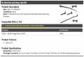 Tie Rod End And Drag Link Kit 6 Piece Compatible With 2003-2008 Dodge Ram 2500 4wd With Tapered Hole Mounted Steering Damper