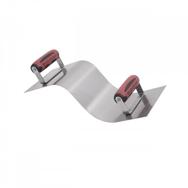 Marshalltown Single Piece Curb And Gutter Tools Hand Tool Type 3 Radius 6 X Top Face Bottom 51 Millimeter Cg511ssd