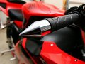 Chrome Spike Bar Ends For Suzuki Hayabusa 1999-2020